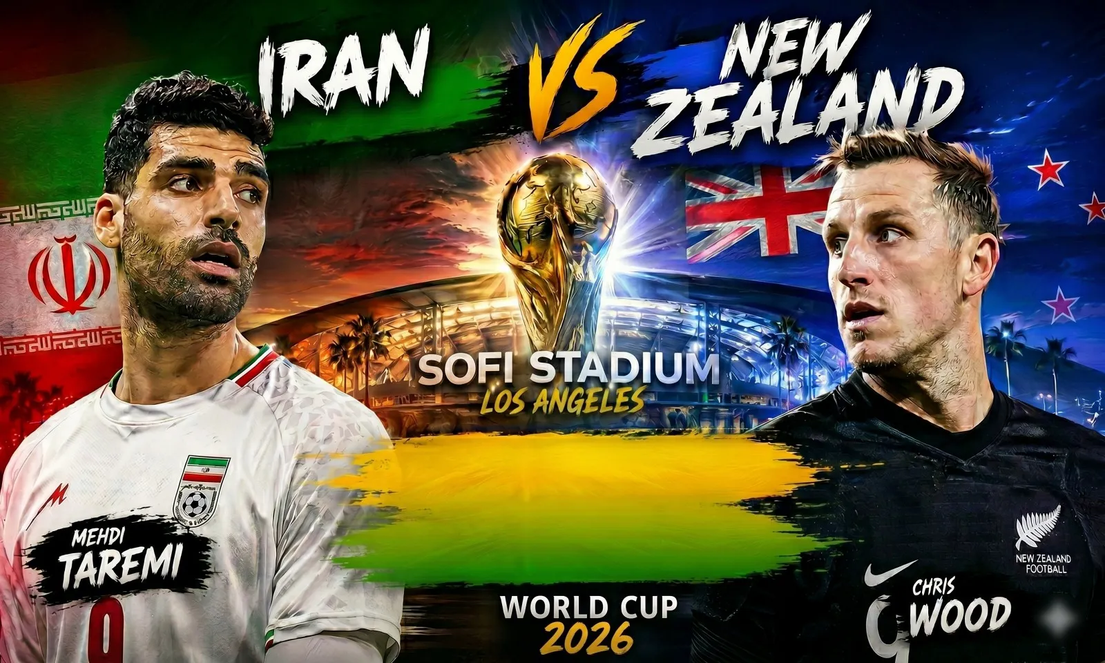 Nhận định Iran vs New Zealand (08h00 ngày 16/6): Hàn gắn vết thương
