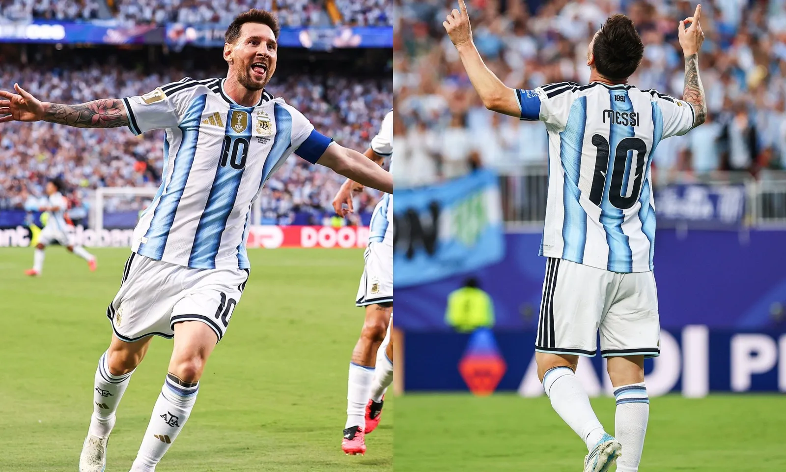 Messi lập hat-trick vĩ đại phá kỷ lục Ronaldo, Argentina trình diễn sức mạnh vô đối