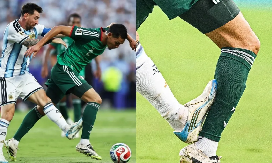 100% đó là thẻ đỏ của Messi 