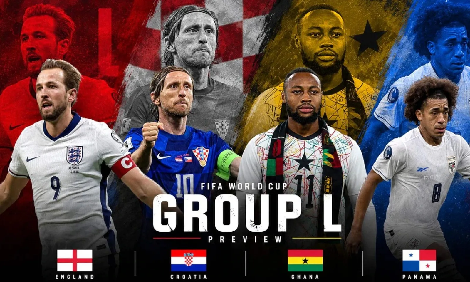 Dự đoán kết quả Bảng L World Cup 2026: Tuyển Anh và mối thù khắc cốt ghi tâm