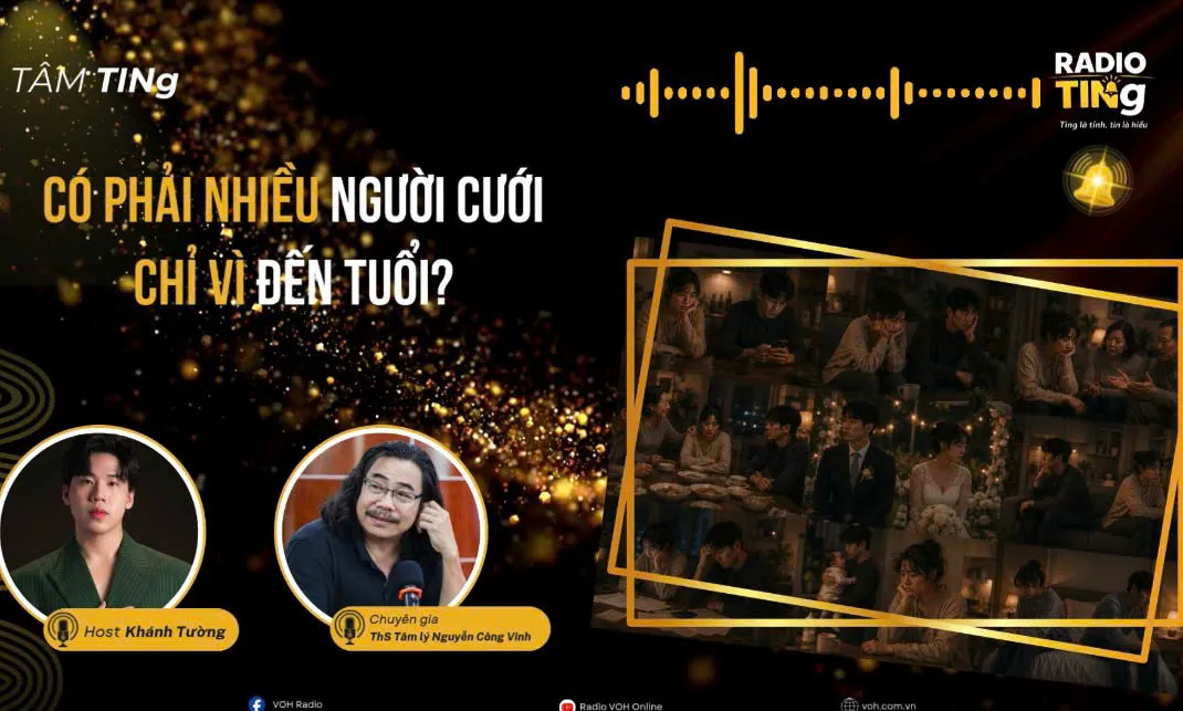 Có phải nhiều người cưới chỉ vì đến tuổi?