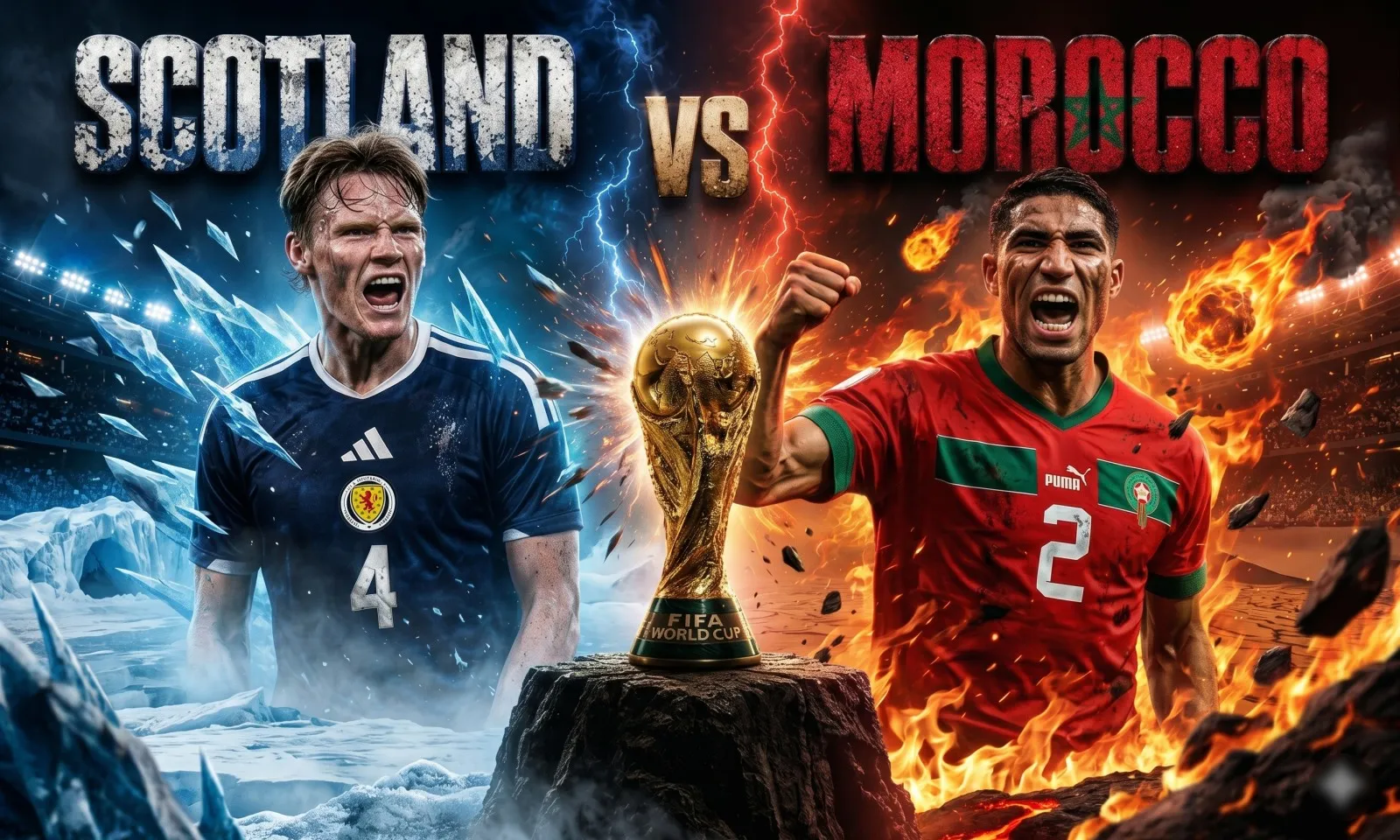 Nhận định Scotland vs Morocco (05h00 ngày 20/6): Mãnh sư săn mồi