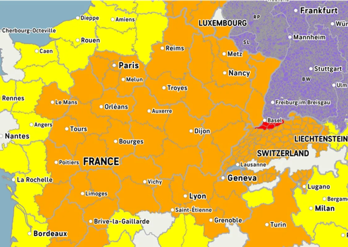 Thời tiết Paris ngày 1906 - Ảnh httpswww.accuweather.com