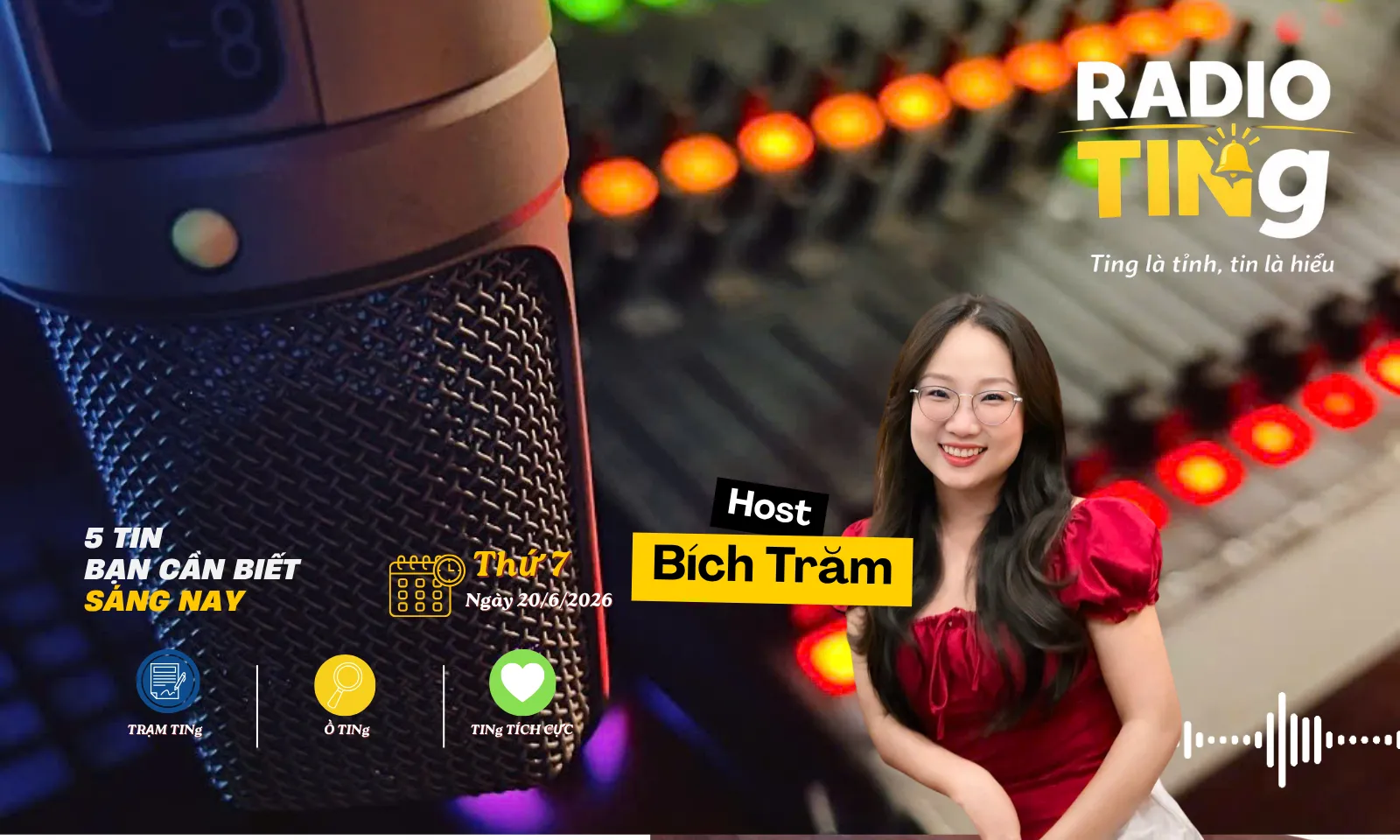 RADIO TINg 20/6: Từ chủ trương miễn phí vé xe buýt đến sự thật ngỡ ngàng về thói quen uống nước