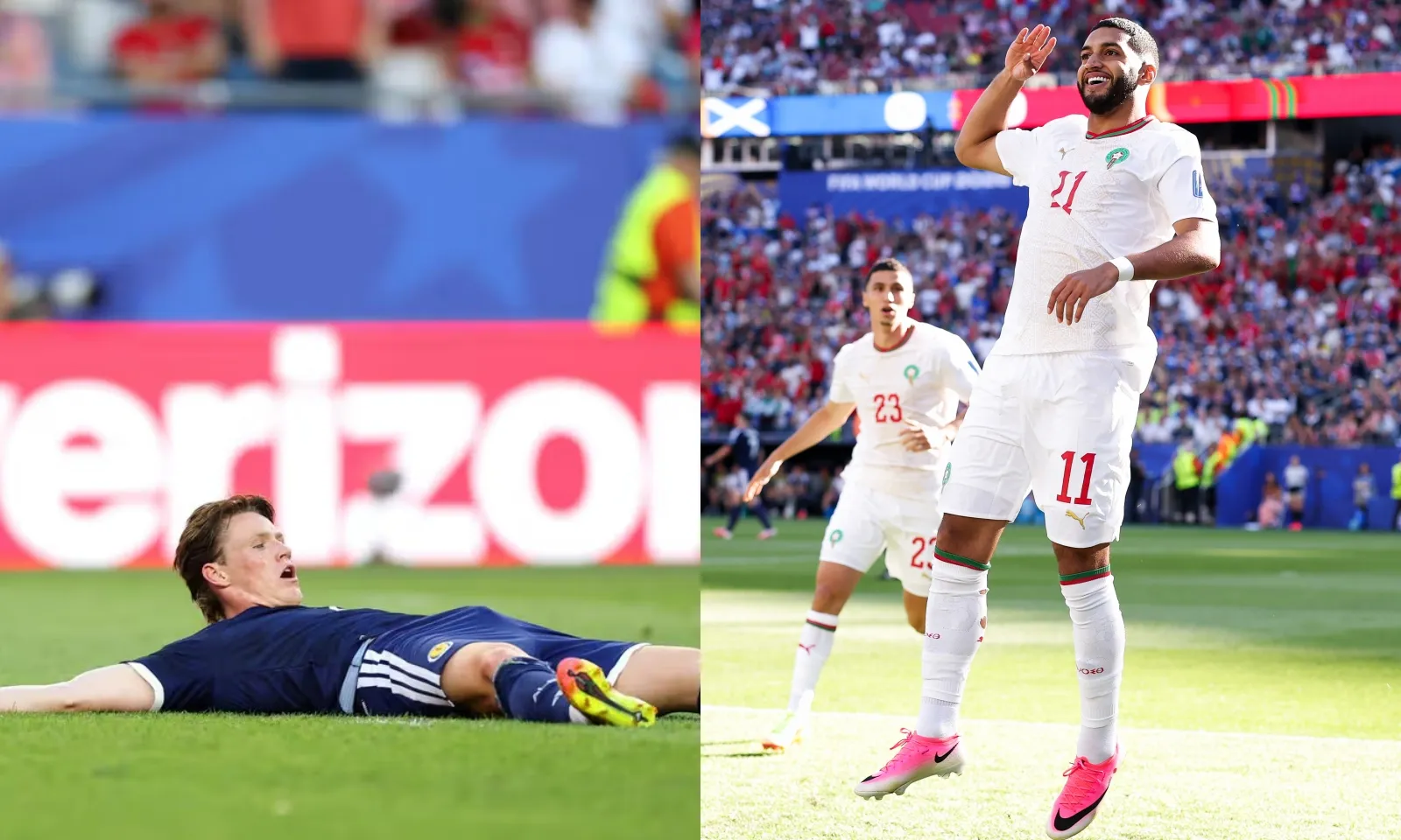Morocco đánh phủ đầu bằng công thức 100%, McTominay gục ngã chóng vánh