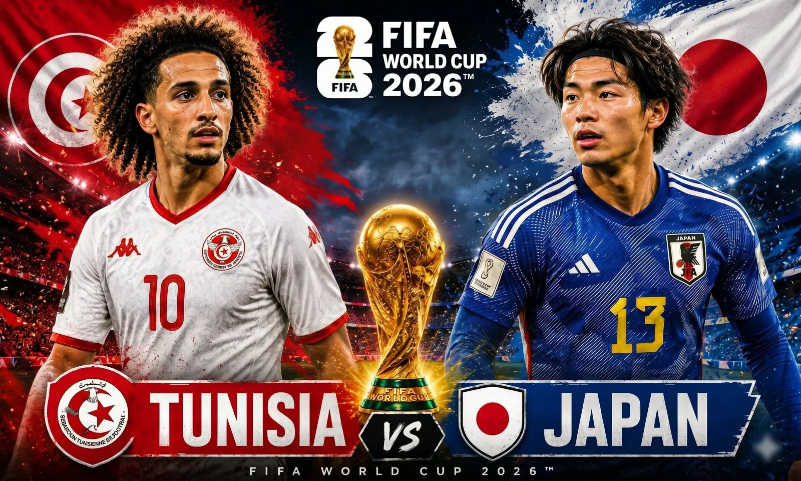 Nhận định Tunisia vs Nhật Bản (11h00 ngày 21/6): Nỗ lực vô vọng