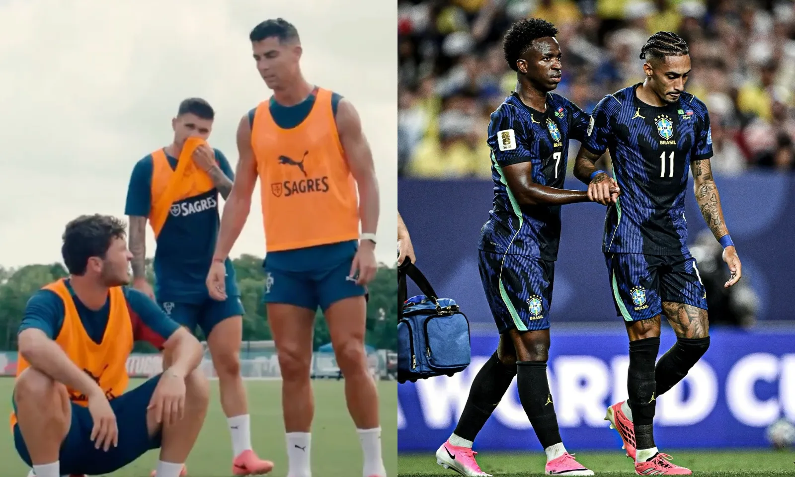 Tin World Cup 20/6: Ronaldo cứu Neves | Brazil trả giá đắt đổi thắng lợi