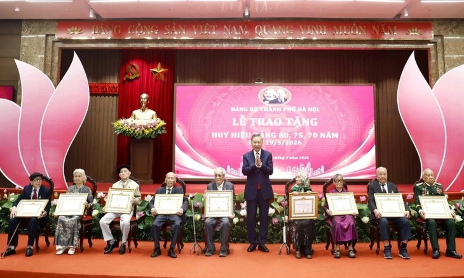 Bổ sung Huy hiệu 35 năm tuổi Đảng, áp dụng từ ngày 8-4-2026 – Hình 1