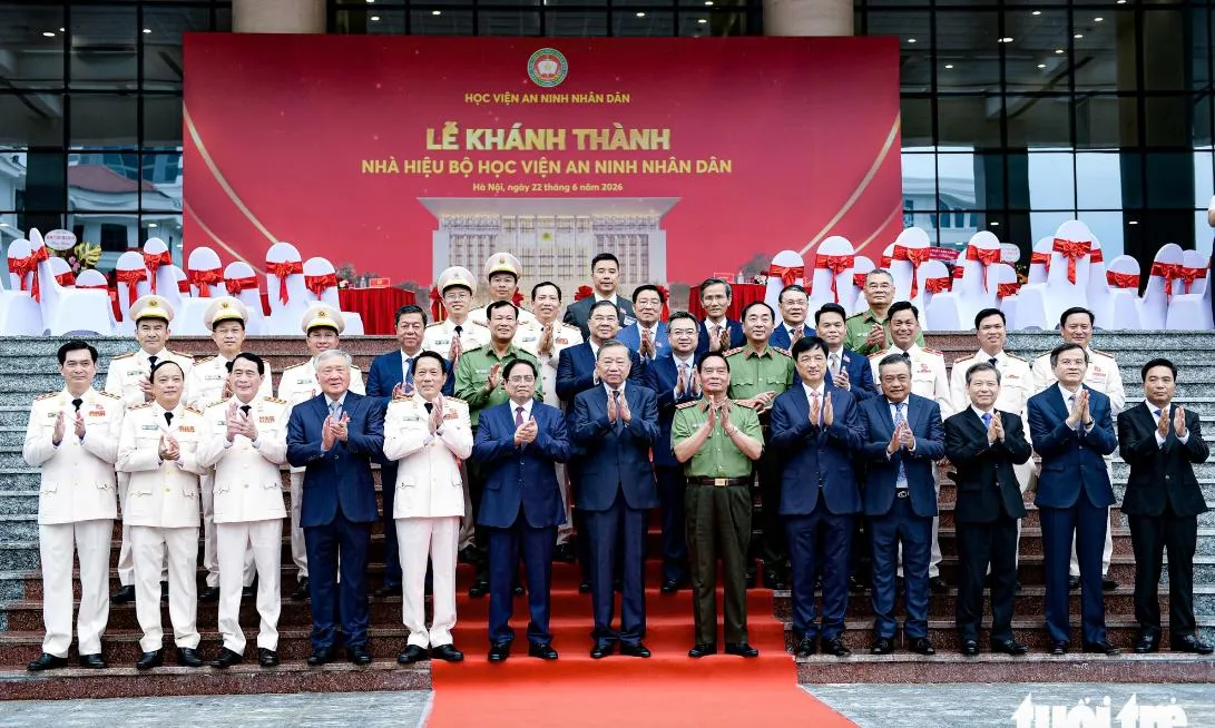 Tổng Bí thư, Chủ tịch nước Tô Lâm dự lễ kỷ niệm 80 năm Học viện An ninh nhân dân