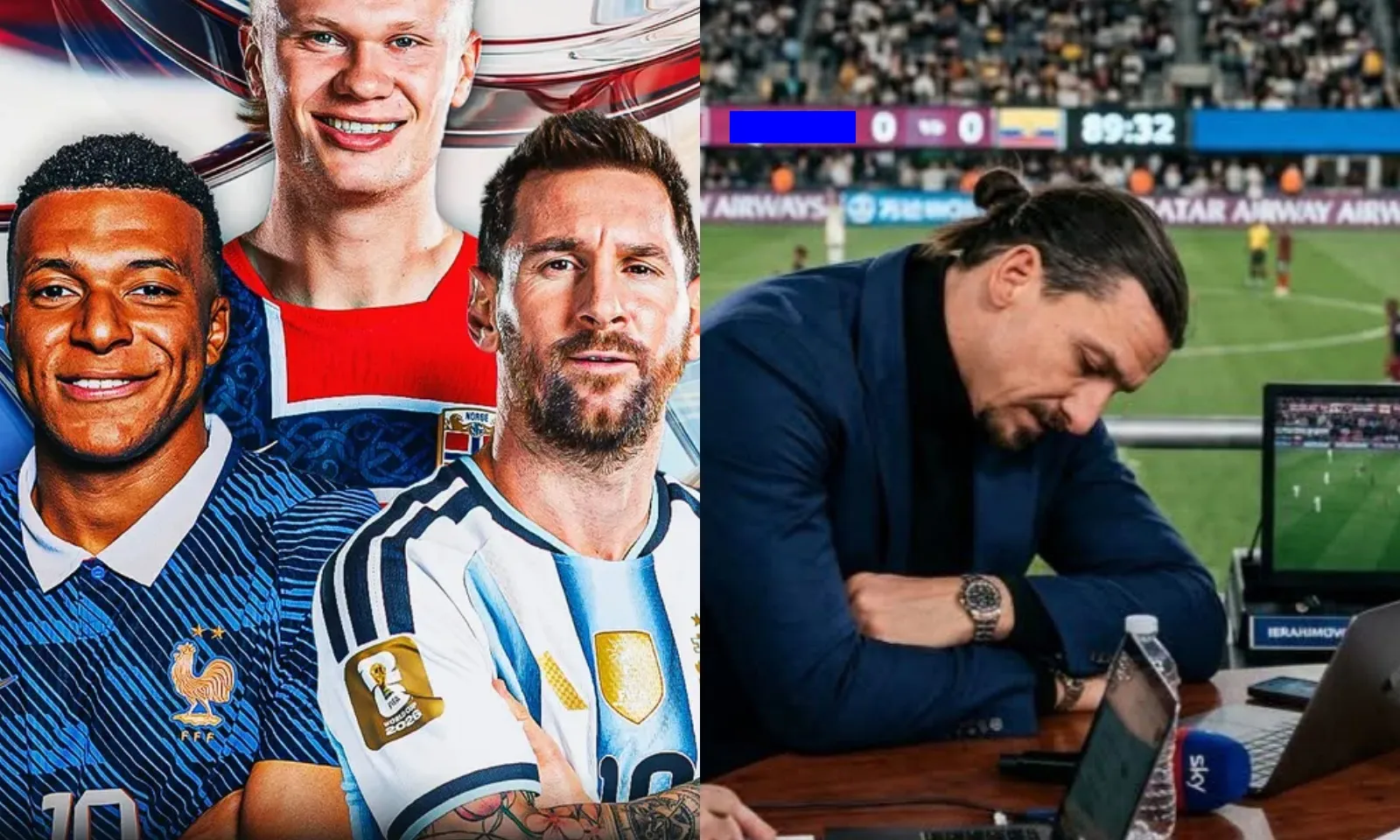 Tin World Cup 22/6: Mbappe tuyên chiến Messi | Ibrahimovic ngủ gật vì trận đấu quá chán