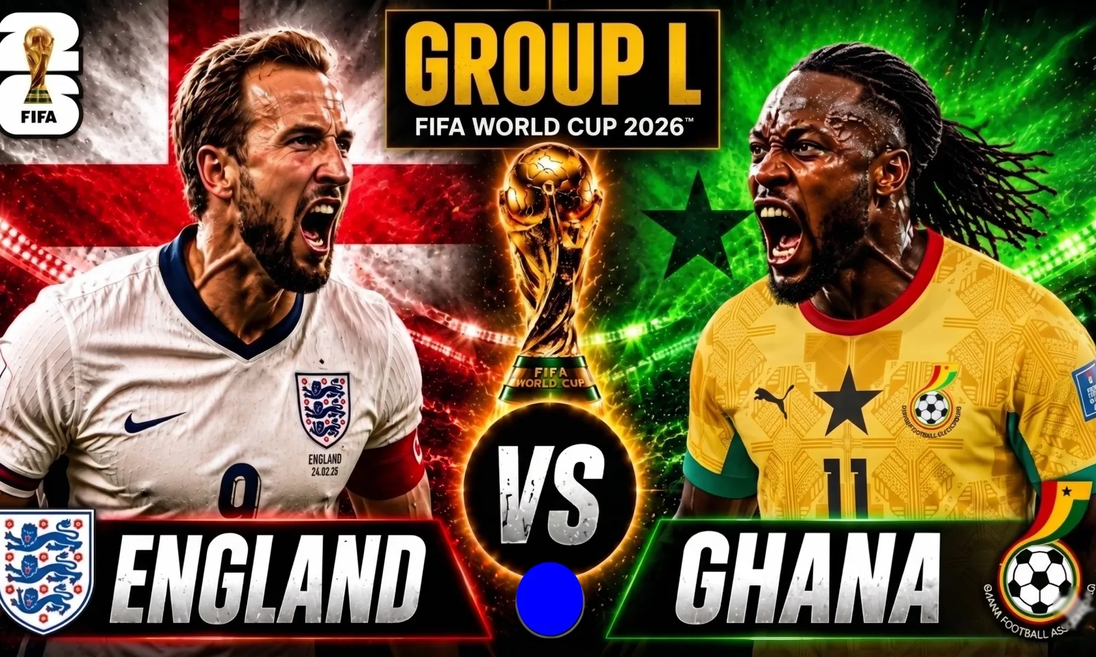 Nhận định Anh vs Ghana (03h00 ngày 24/6): Thế trận một chiều
