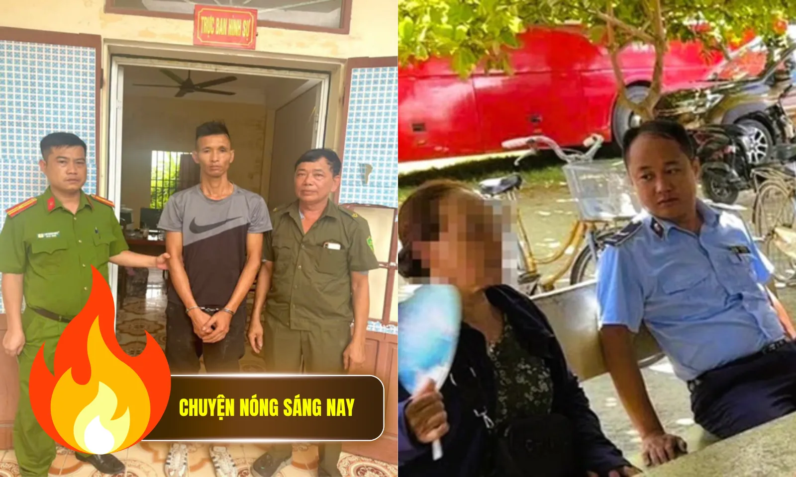 Chuyện nóng sáng 23/6: Đang xem bóng đá thì bị em vợ đâm | Xác minh vụ chặn xe, thu tiền ở Sầm Sơn