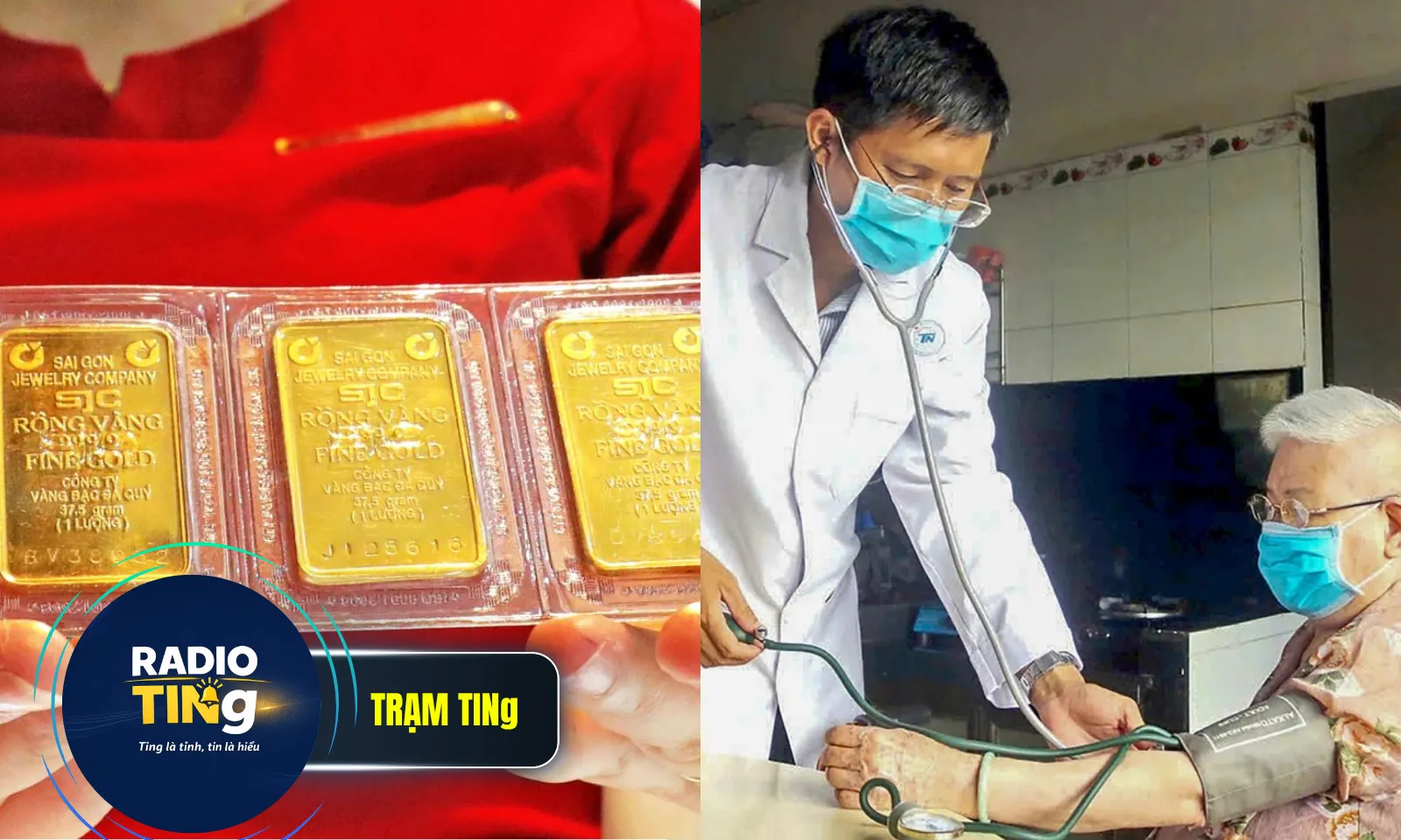 Điểm tin trưa 24/6: Giá vàng sáng nay: SJC đi ngang | TPHCM thí điểm khám, chữa bệnh BHYT tại nhà