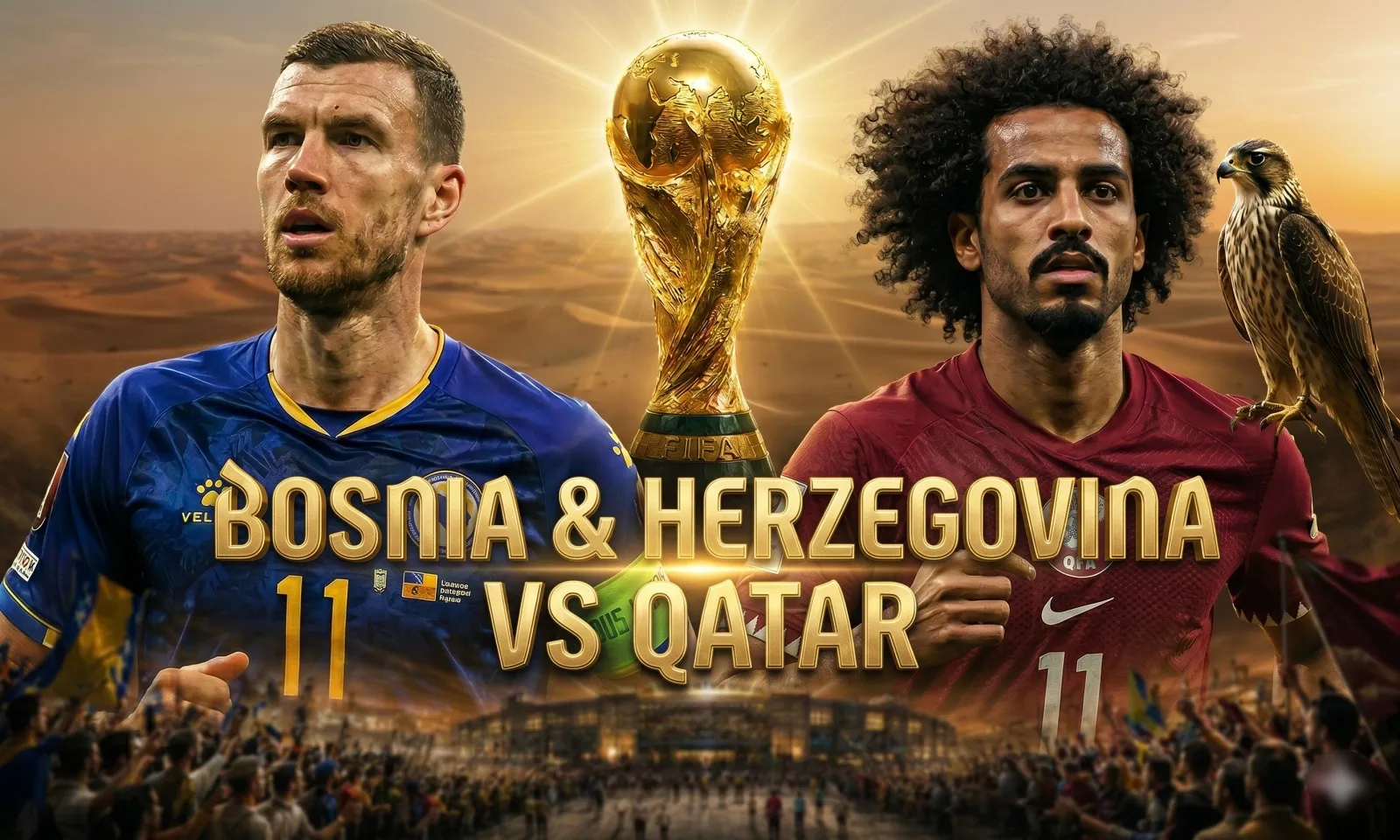 Nhận định Bosnia và Herzegovina vs Qatar (02h00 ngày 25/6): Còn nước còn tát