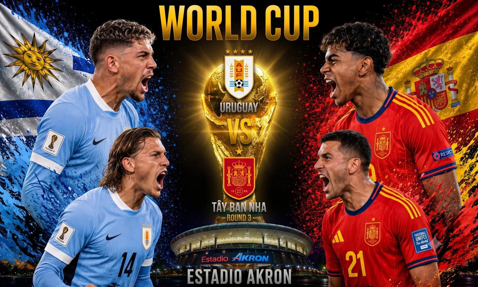 Nhận định Uruguay vs Tây Ban Nha (07h00 ngày 27/6): Chưa đá đã loạn 
