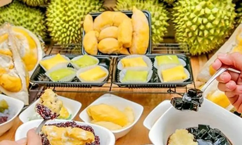 Lần đầu có buffet sầu riêng tại Cần Thơ