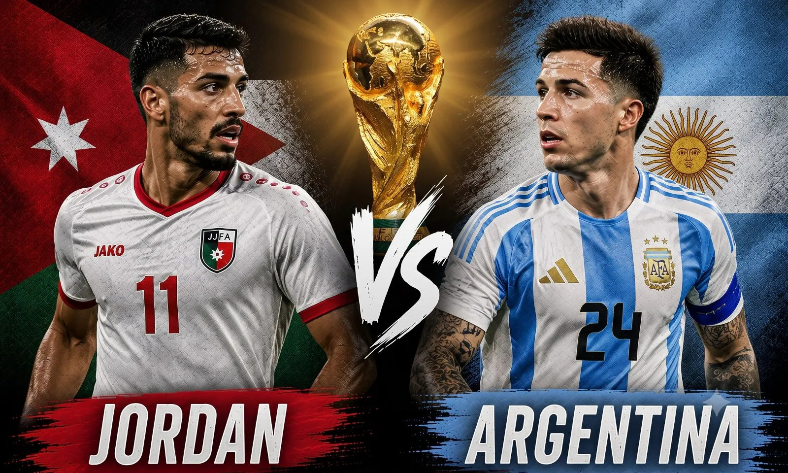Nhận định Jordan vs Argentina (09h00 ngày 28/6): Bộ mặt không Messi