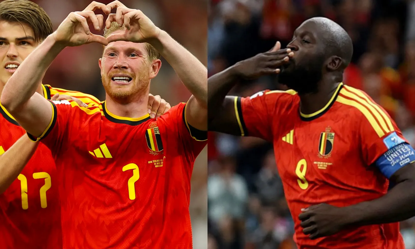 Lukaku và De Bruyne chưa hết thời, tuyển Bỉ lật đổ ngôi đầu BXH ngoạn mục