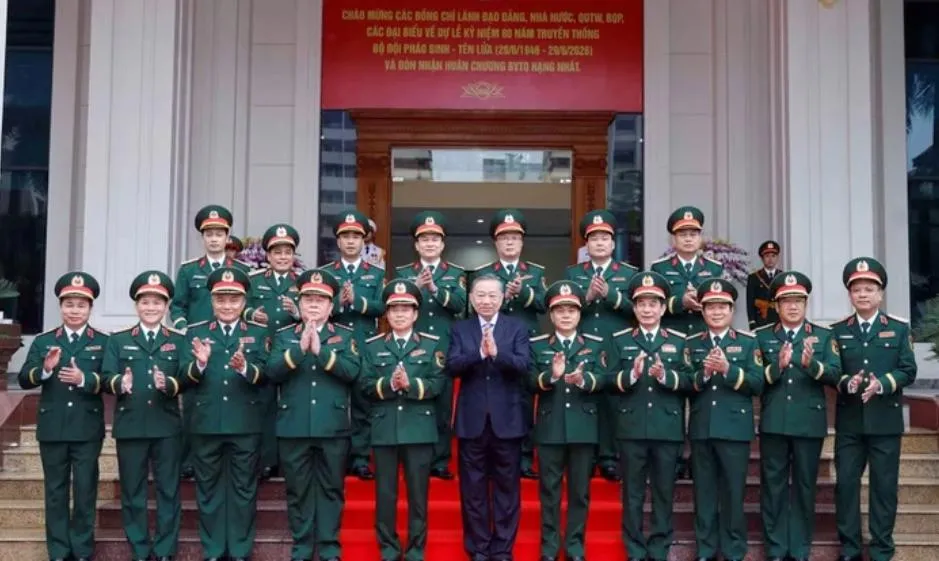 80 năm Bộ đội Pháo binh - Tên lửa: Tổng Bí thư, Chủ tịch nước Tô Lâm dự lễ kỷ niệm