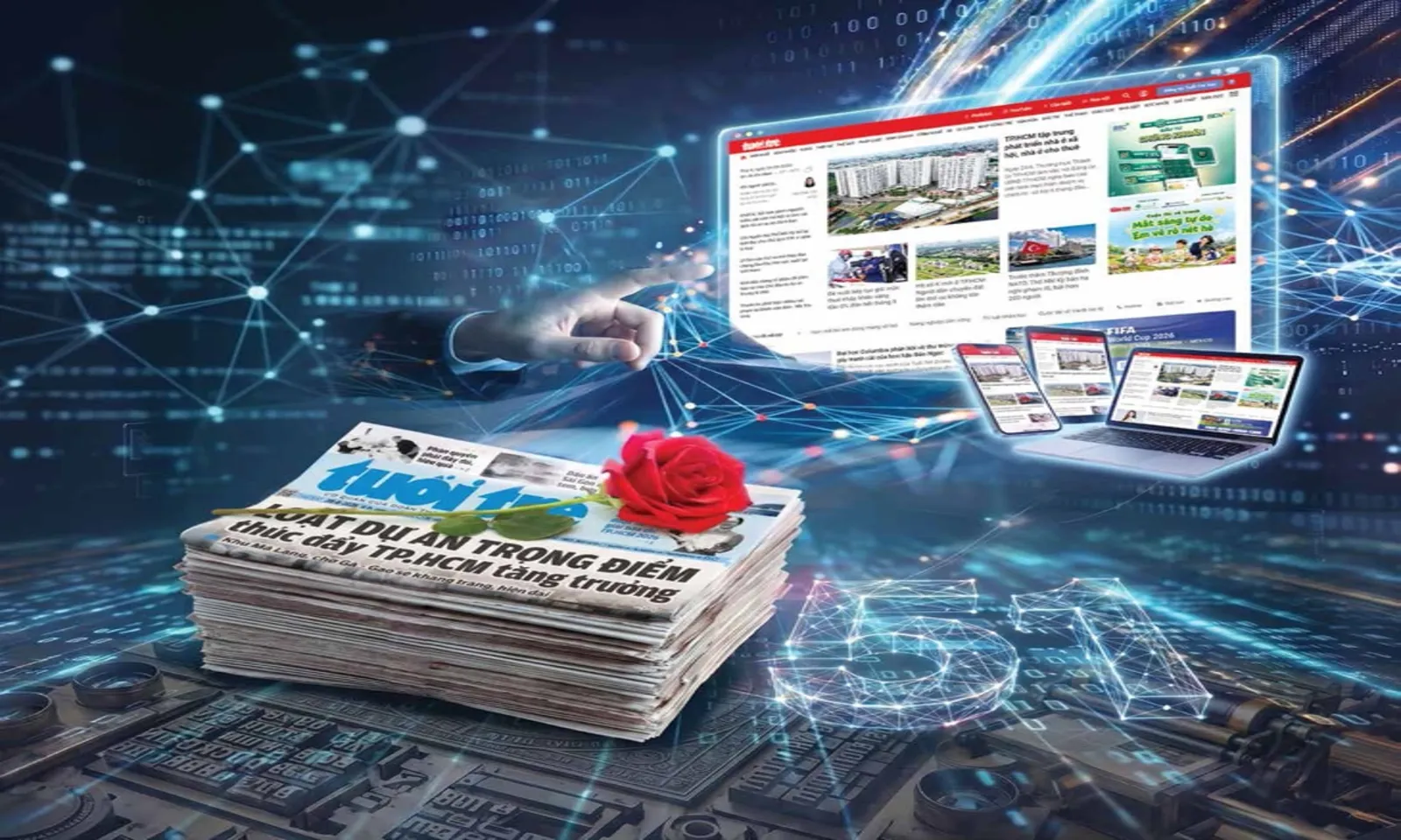 Đảng ủy UBND TPHCM tri ân các thế hệ người làm báo trước chặng đường mới