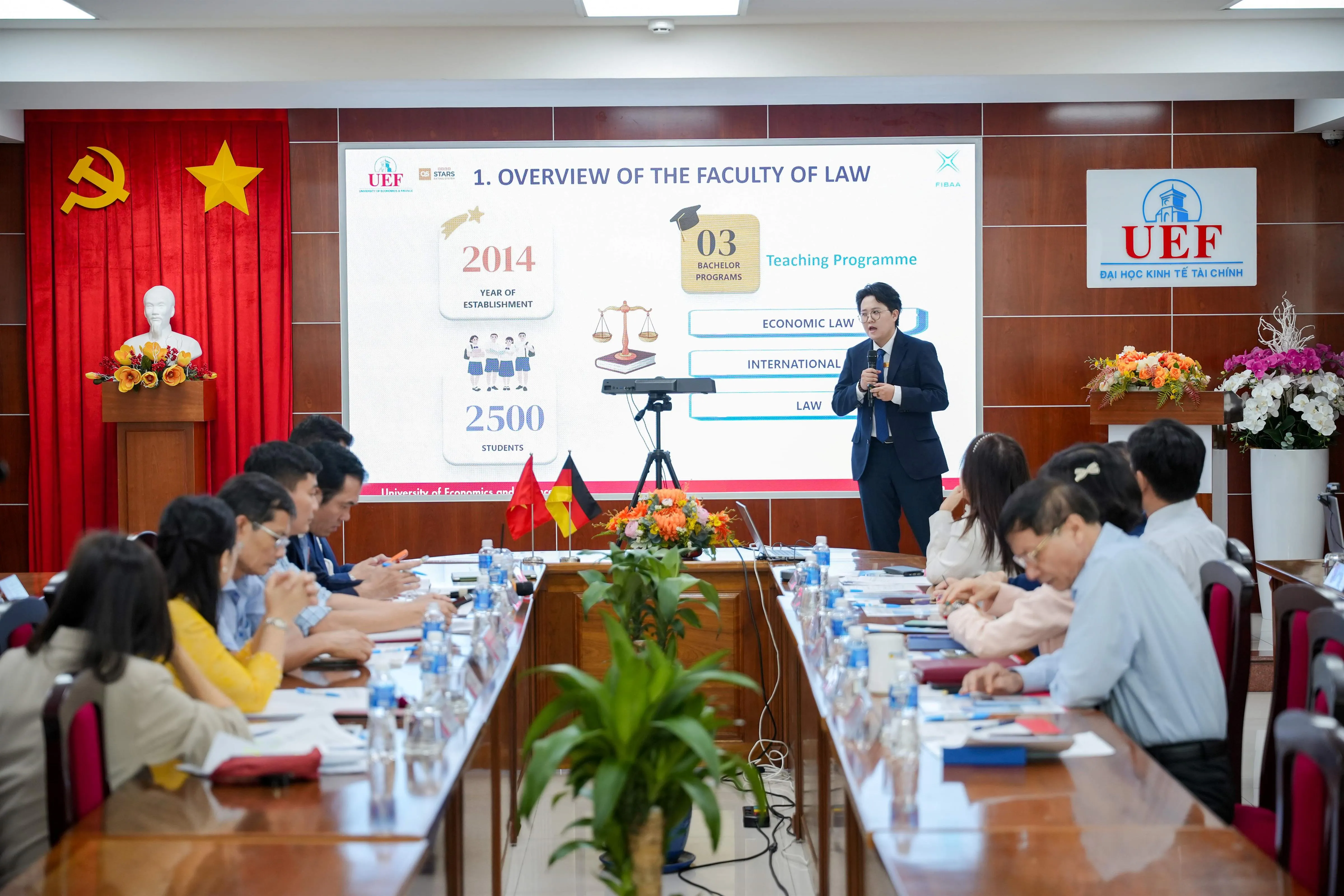 Luật là một trong 4 chương trình đạt chuẩn FIBAA đợt này
