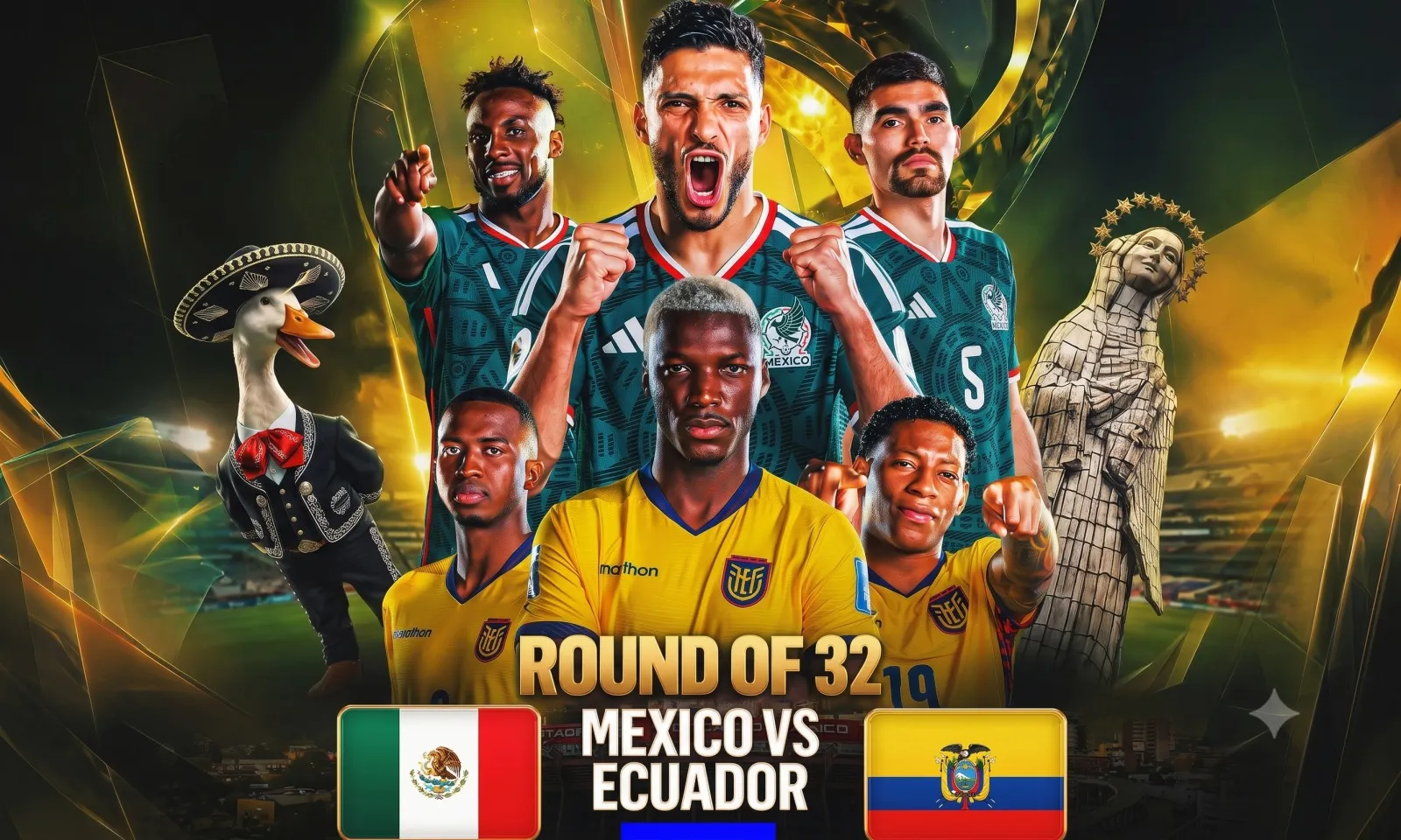Nhận định Mexico vs Ecuador (08h00 ngày 1/7): Luân lưu định đoạt? 