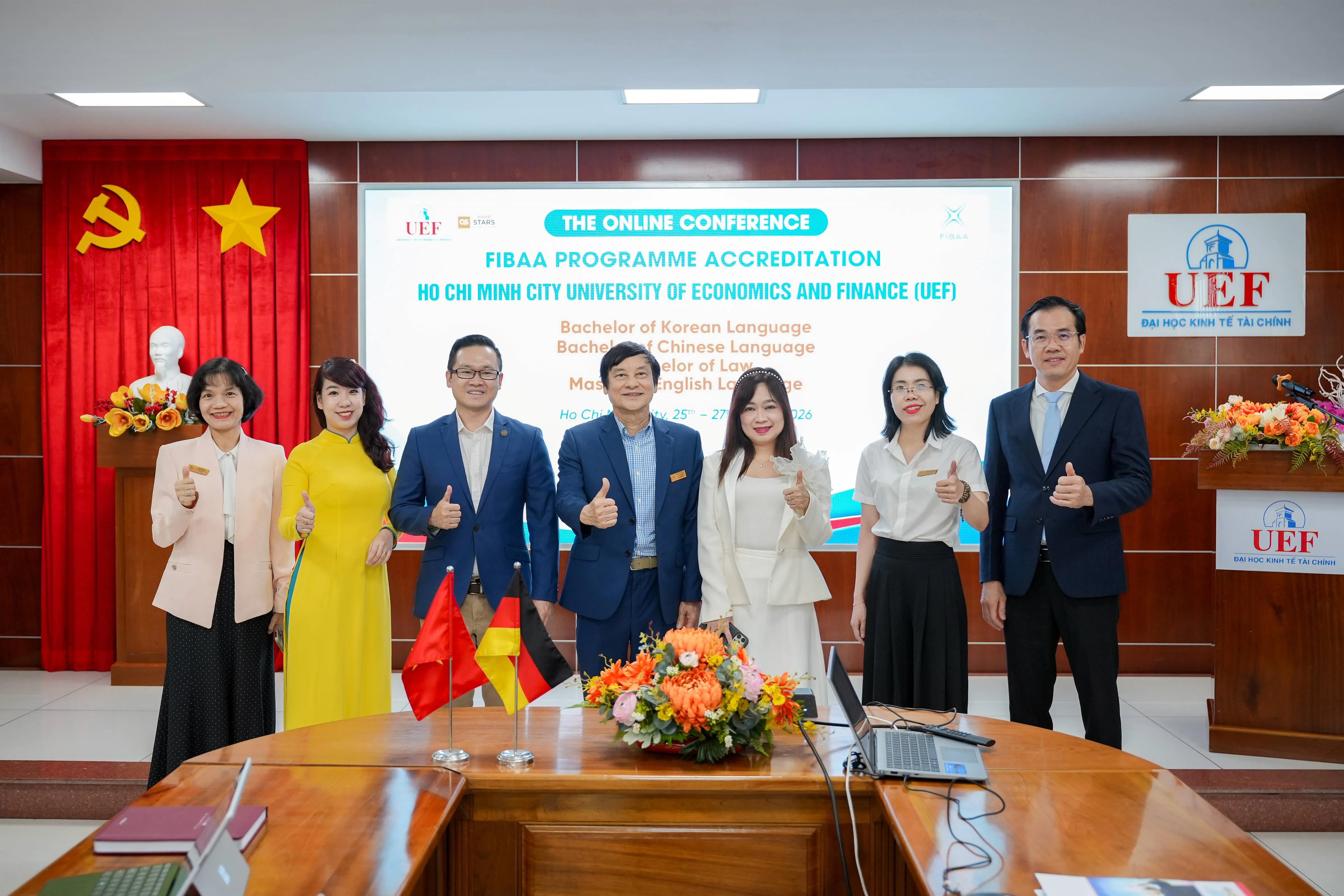 UEF có thêm 4 chương trình đạt chuẩn kiểm định chương trình đào tạo của FIBAA