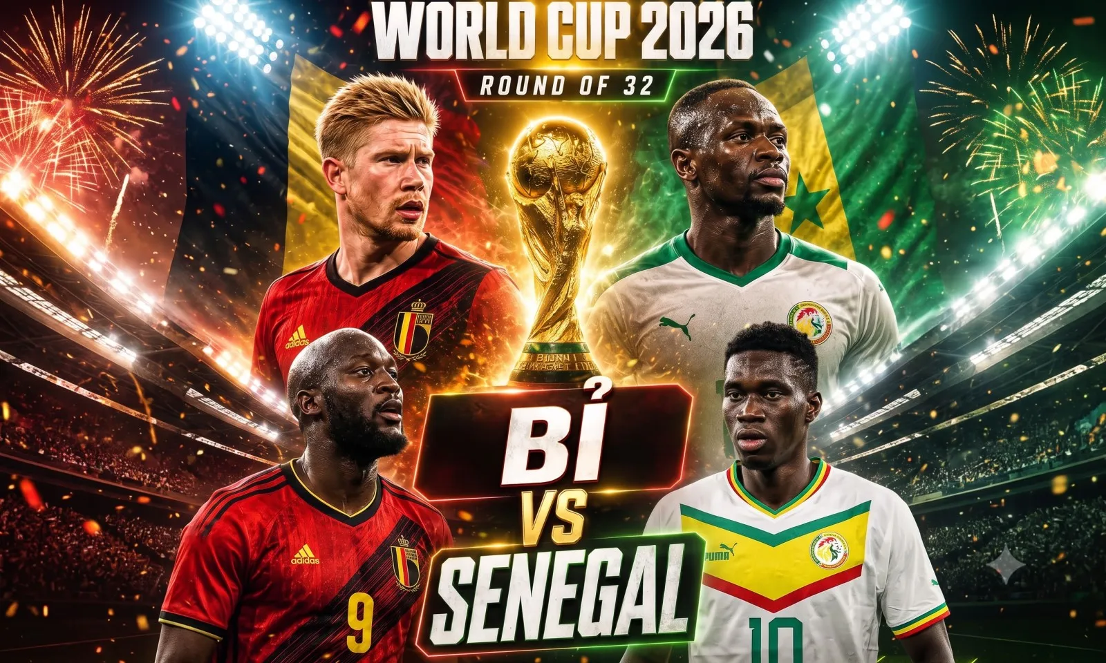 Nhận định Bỉ vs Senegal (03h00 ngày 2/7): Rượt đuổi tỷ số?