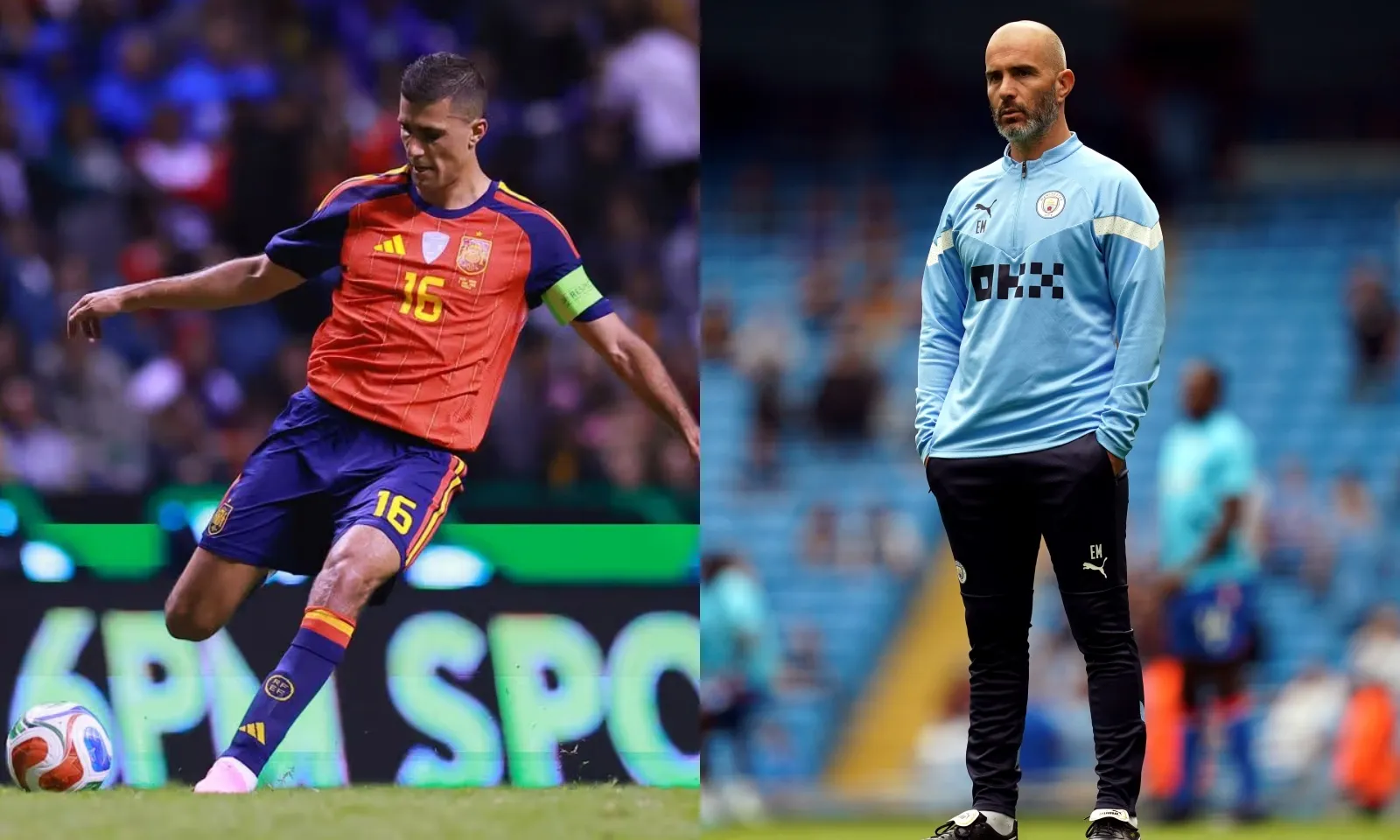Rodri báo hung tin đến Maresca từ World Cup