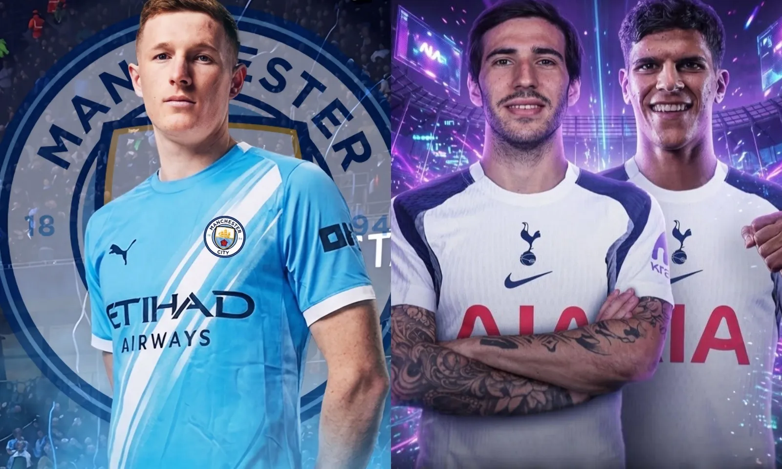 Tin chuyển nhượng 2/7: Man City chính thức công bố bom tấn đắt nhất lịch sử | Tottenham sở hữu cặp tân binh 185 triệu