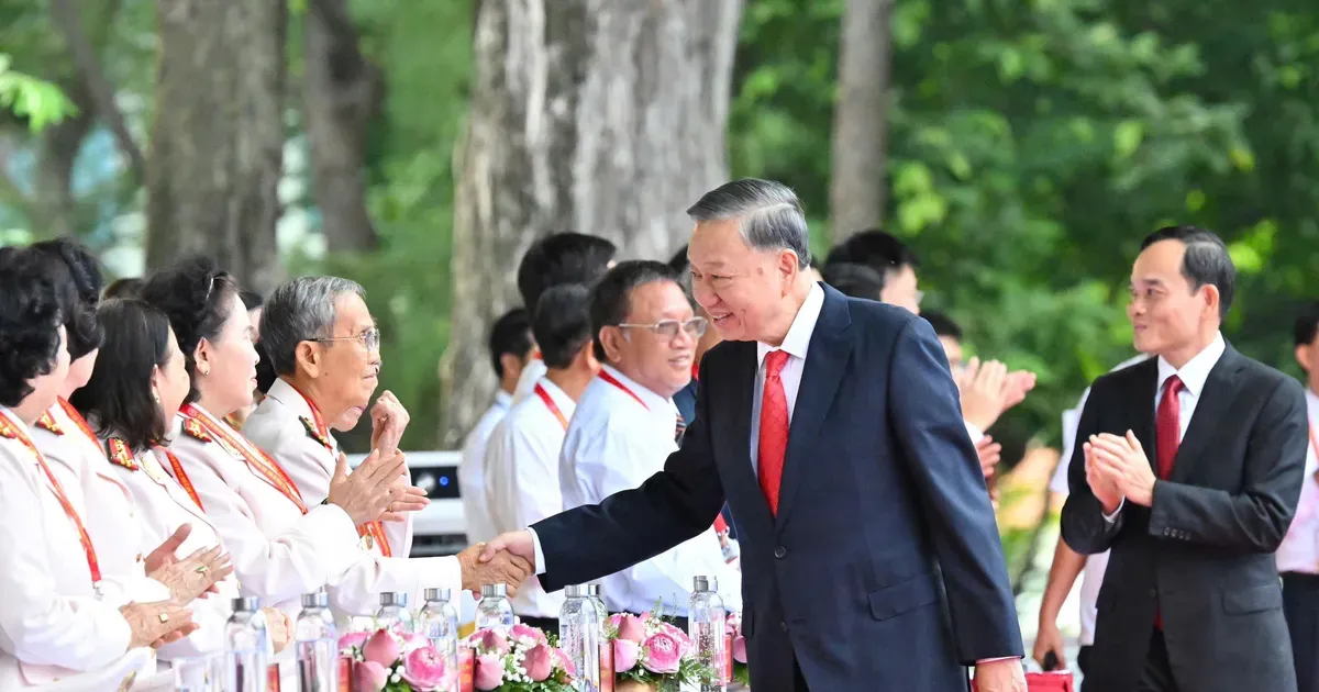 Tổng Bí thư, Chủ tịch nước Tô Lâm dự lễ kỷ niệm 50 năm thành phố mang tên Bác
