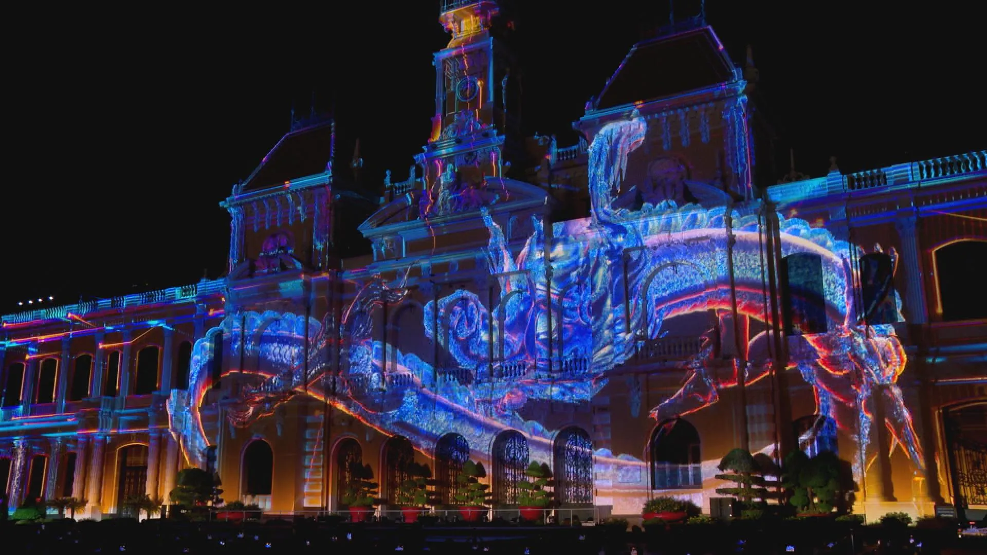 Những nét đẹp văn hóa dân tộc được khắc họa qua những hình ảnh 3D Mapping 4