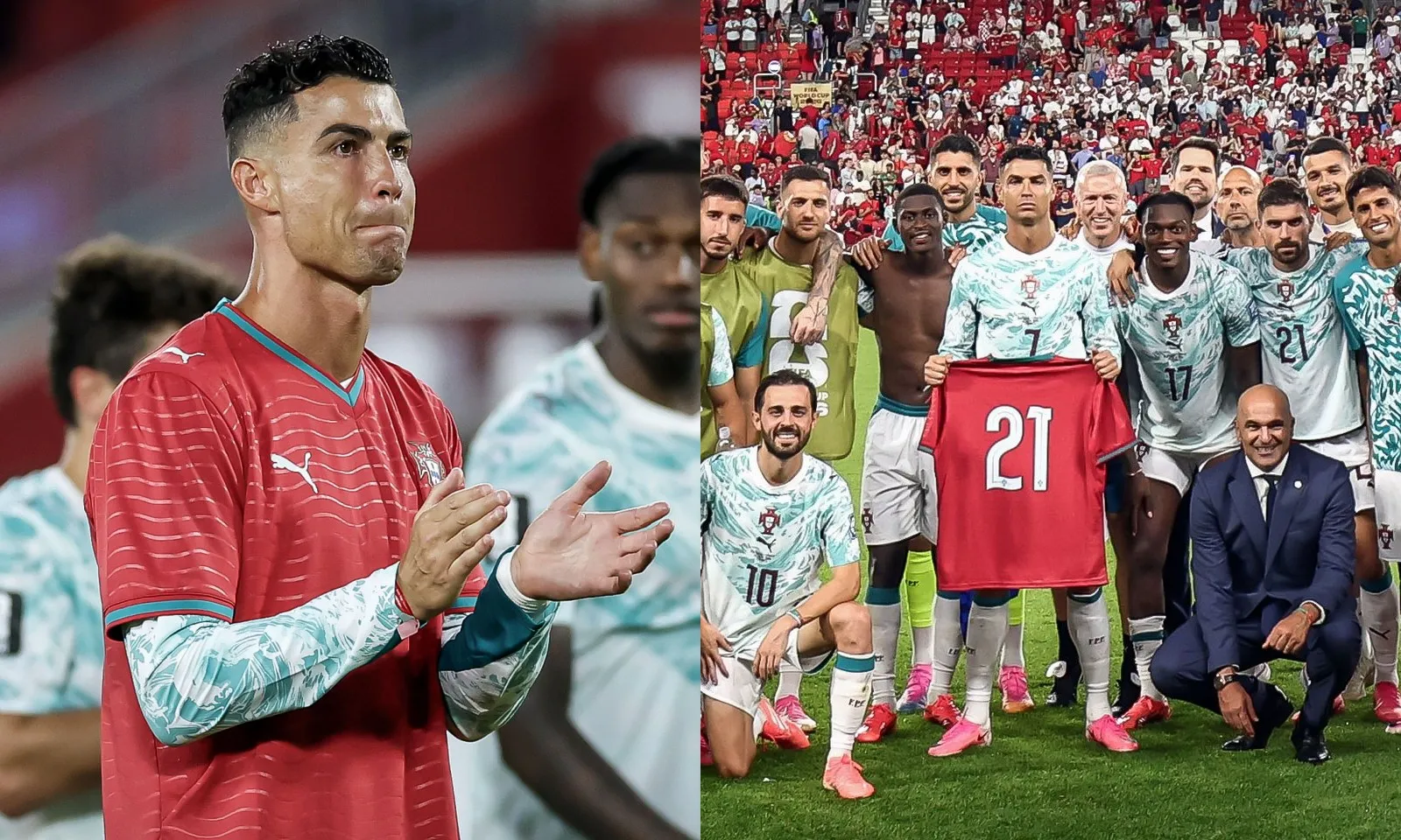 Ronaldo không kìm được nước mắt, dành chiến thắng định mệnh tưởng nhớ Jota