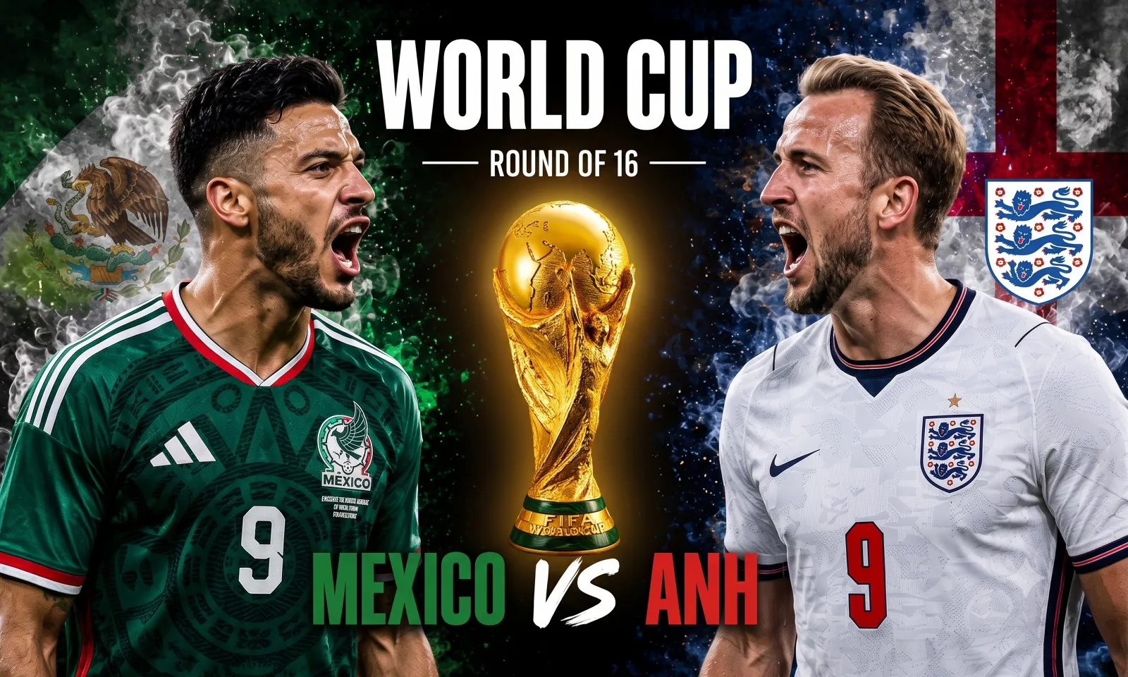 Nhận định Mexico vs Anh (07h00 ngày 6/7): Báo thù tại tử địa