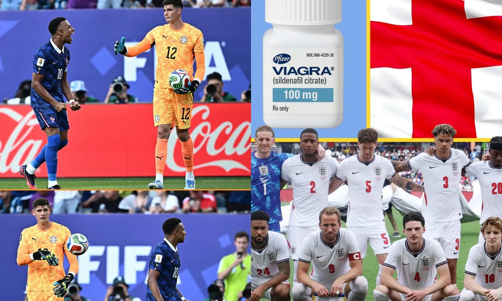 Tin World Cup 5/7: Mbappe từ chối bắt tay đối thủ | Sự thật tuyển Anh dùng thuốc Viagra