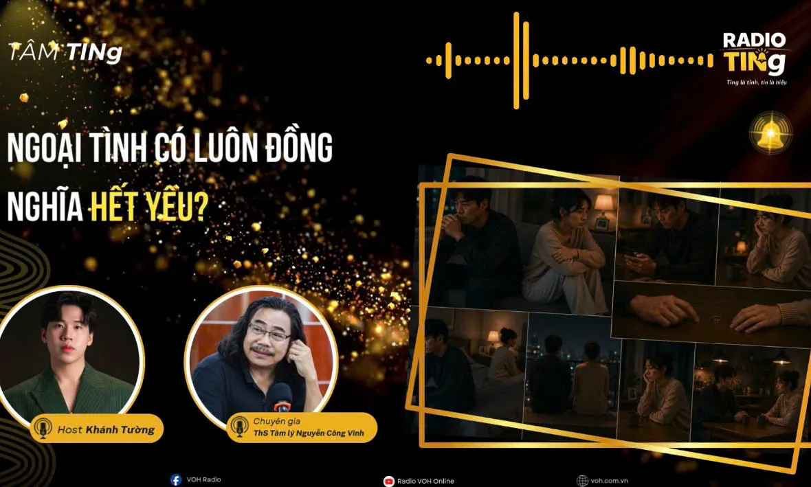Ngoại tình luôn đồng nghĩa hết yêu?