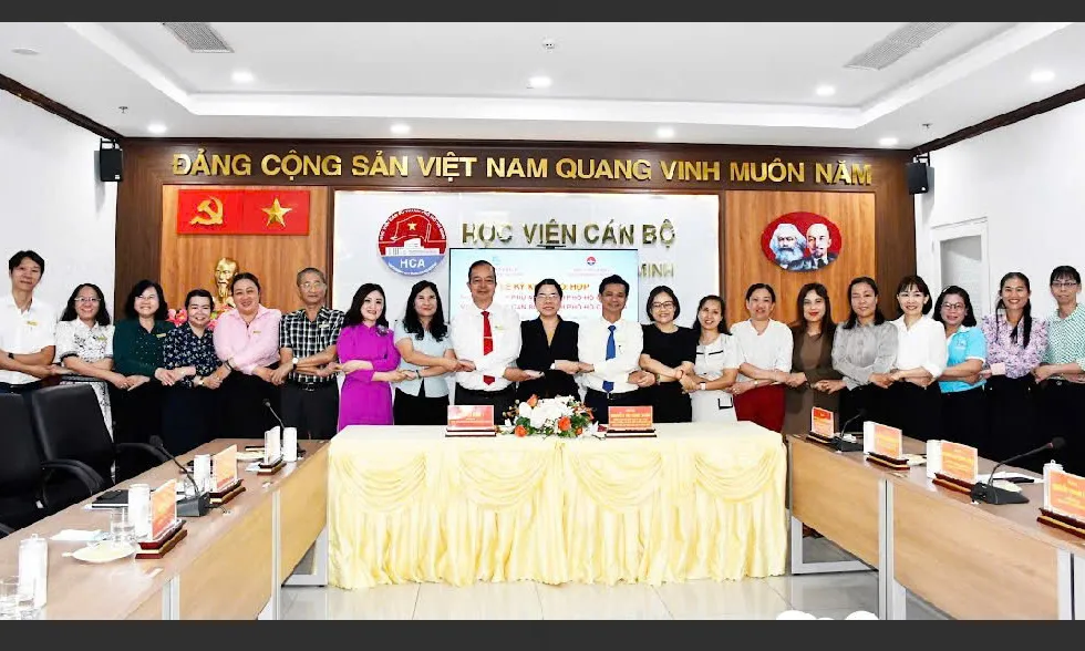 Hợp tác nâng tầm đội ngũ cán bộ Hội