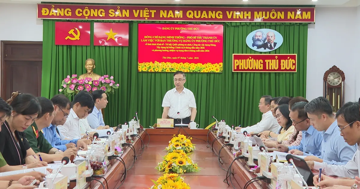 Phó Bí thư Thành ủy TP. Hồ Chí Minh yêu cầu nâng cao hiệu quả hoạt động chính quyền cơ sở