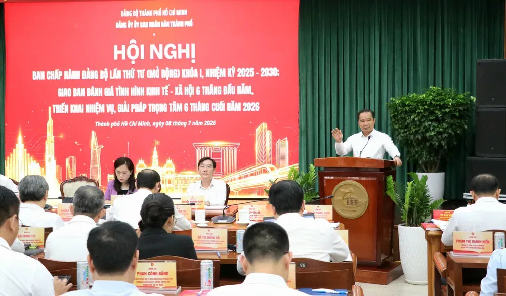 Quang cảnh hội nghị (Ảnh: NGÔ BÌNH)