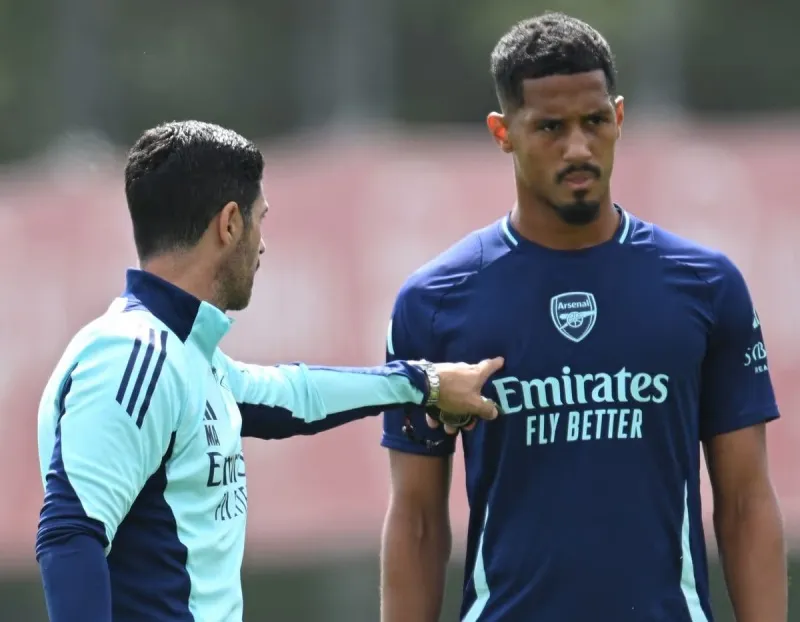 arteta-saliba-arsenal