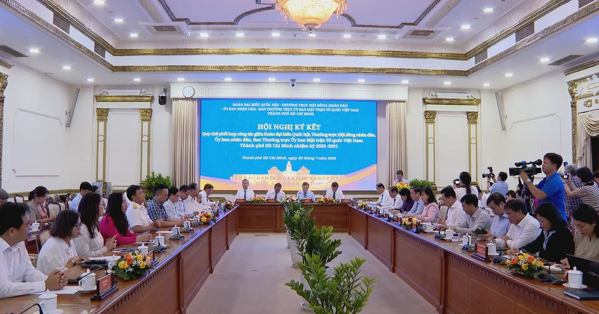 Đã nói phải làm, đã hứa phải giữ lời - TP. Hồ Chí Minh ký kết quy chế phối hợp, nâng cao hiệu quả hoạt động