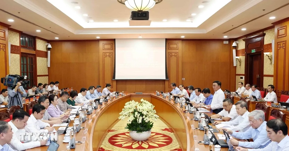 Thường trực Ban Bí thư chủ trì sơ kết công tác chuyển đổi số trong các cơ quan Đảng
