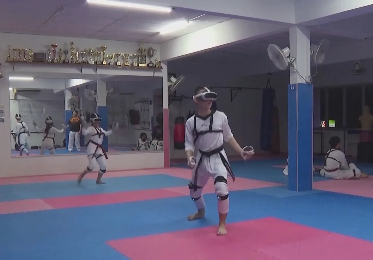 Taekwondo ảo - tương lai của võ thuật trong kỷ nguyên số- Ảnh 6. Taekwondo ảo - tương lai của võ thuật trong kỷ nguyên số- Ảnh 6.