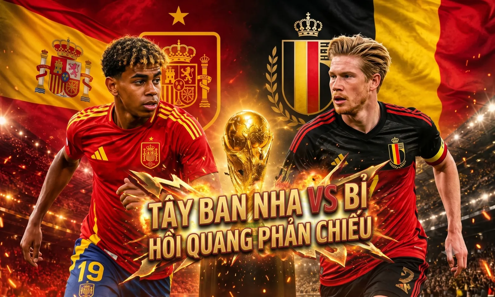 Nhận định Tây Ban Nha vs Bỉ (02h00 ngày 11/7): Hồi quang phản chiếu