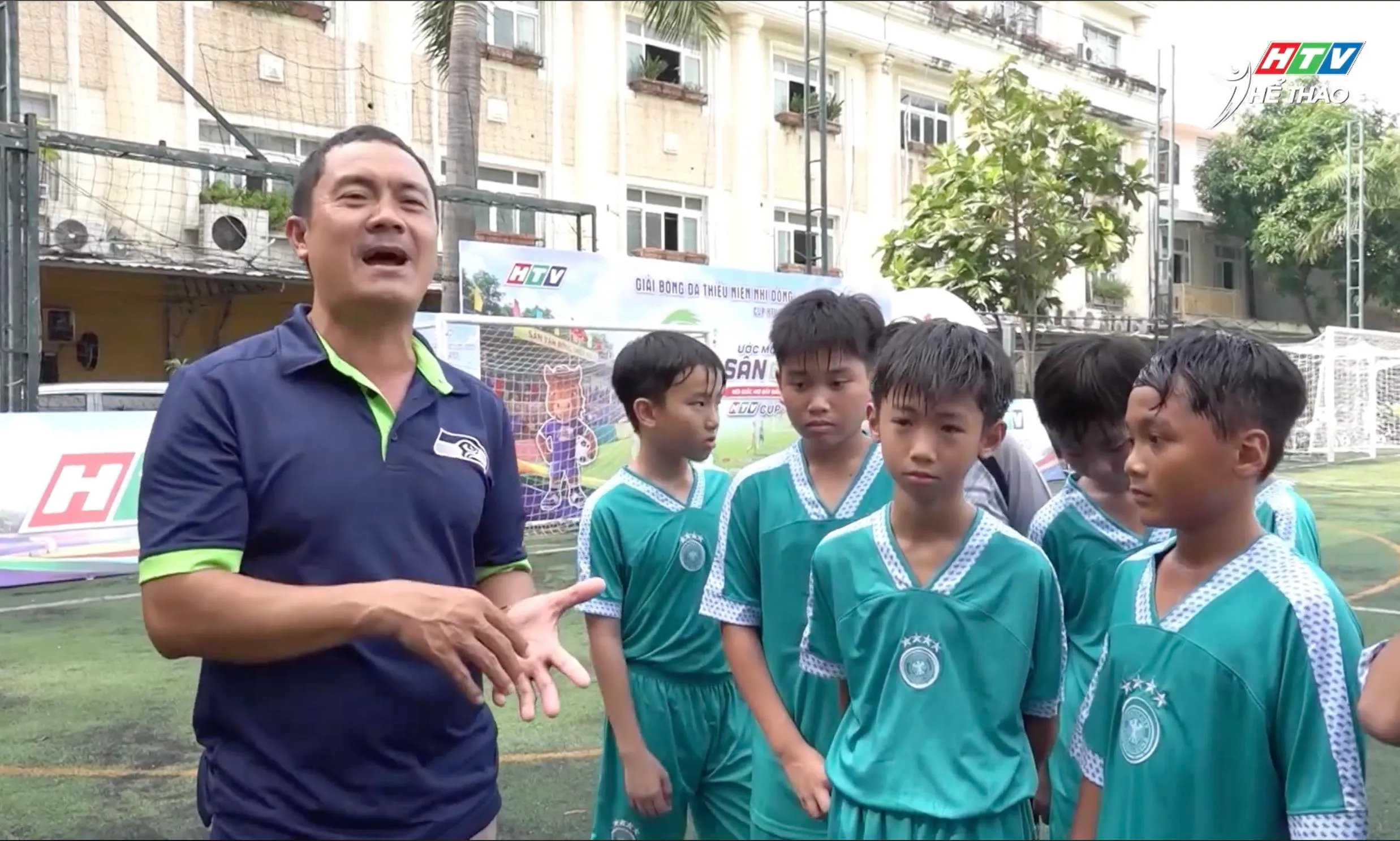 Giải bóng đá Thiếu niên - Nhi đồng Ước mơ sân cỏ Cúp HTV 2026: Cảm xúc trên sân cỏ