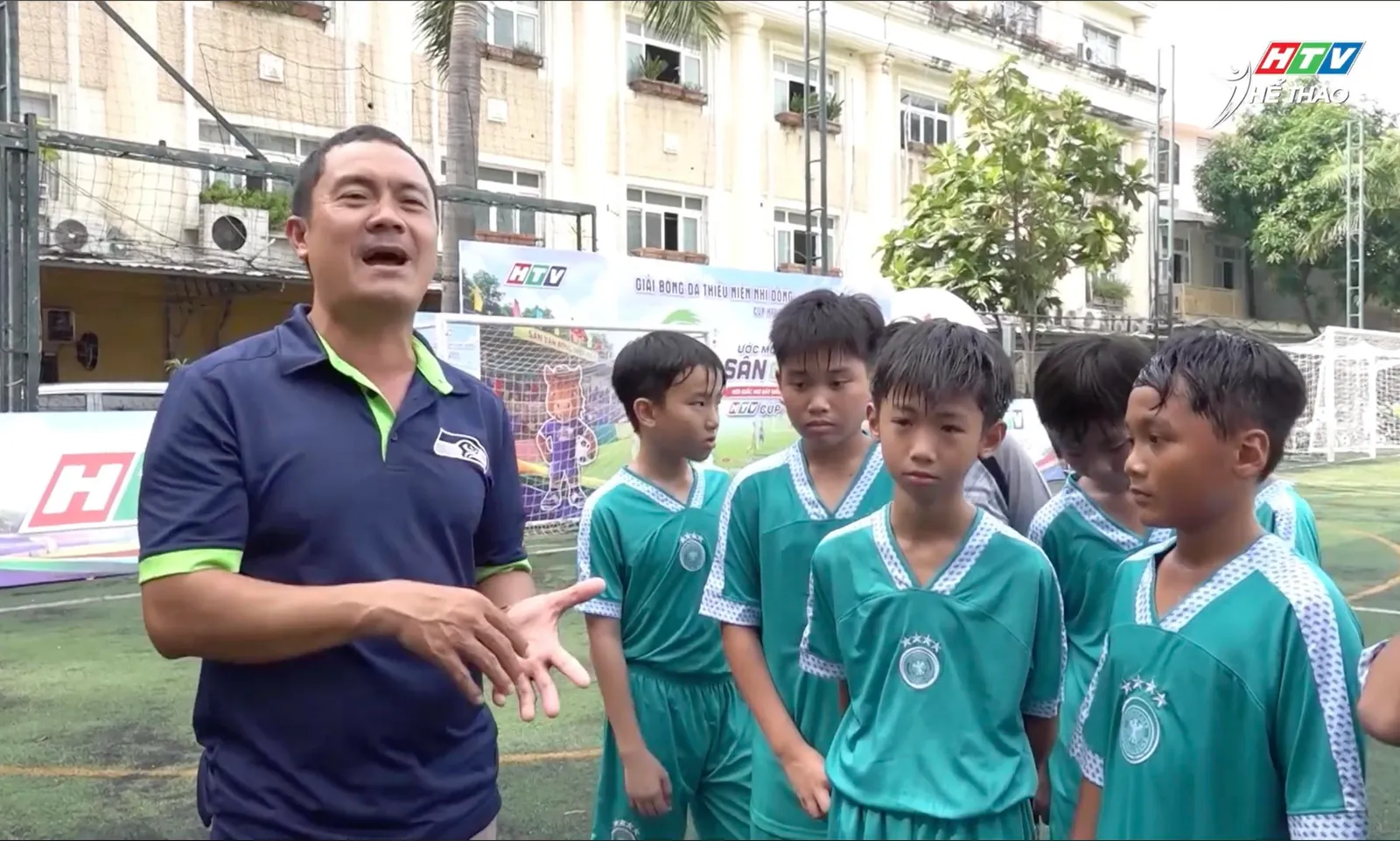 Giải bóng đá Thiếu niên - Nhi đồng Ước mơ sân cỏ Cúp HTV 2026: Cảm xúc trên sân cỏ