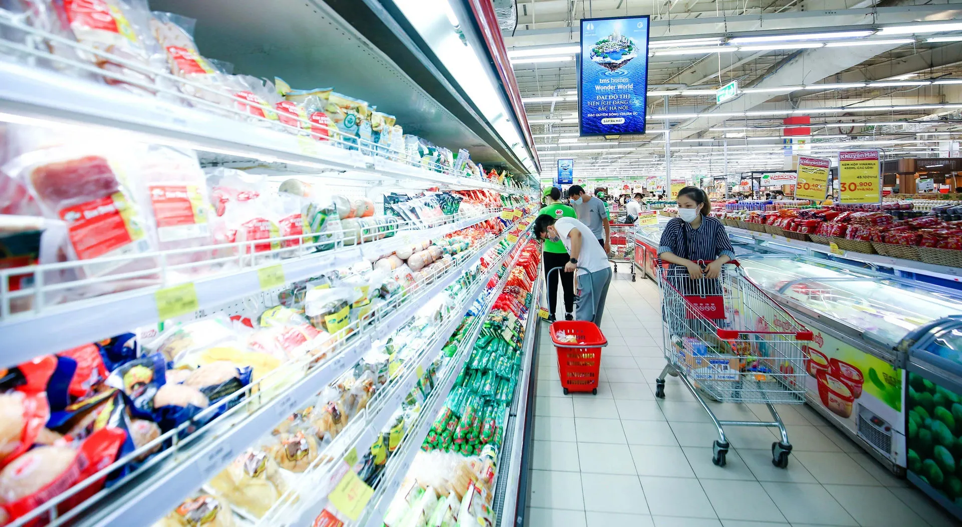 CPI - mua sắm siêu thị- bán lẻ