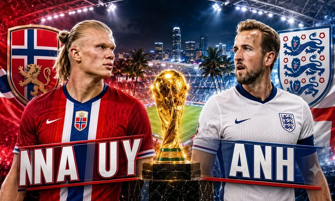 Lịch sử đối đầu Na Uy vs Anh: Bất ngờ World Cup