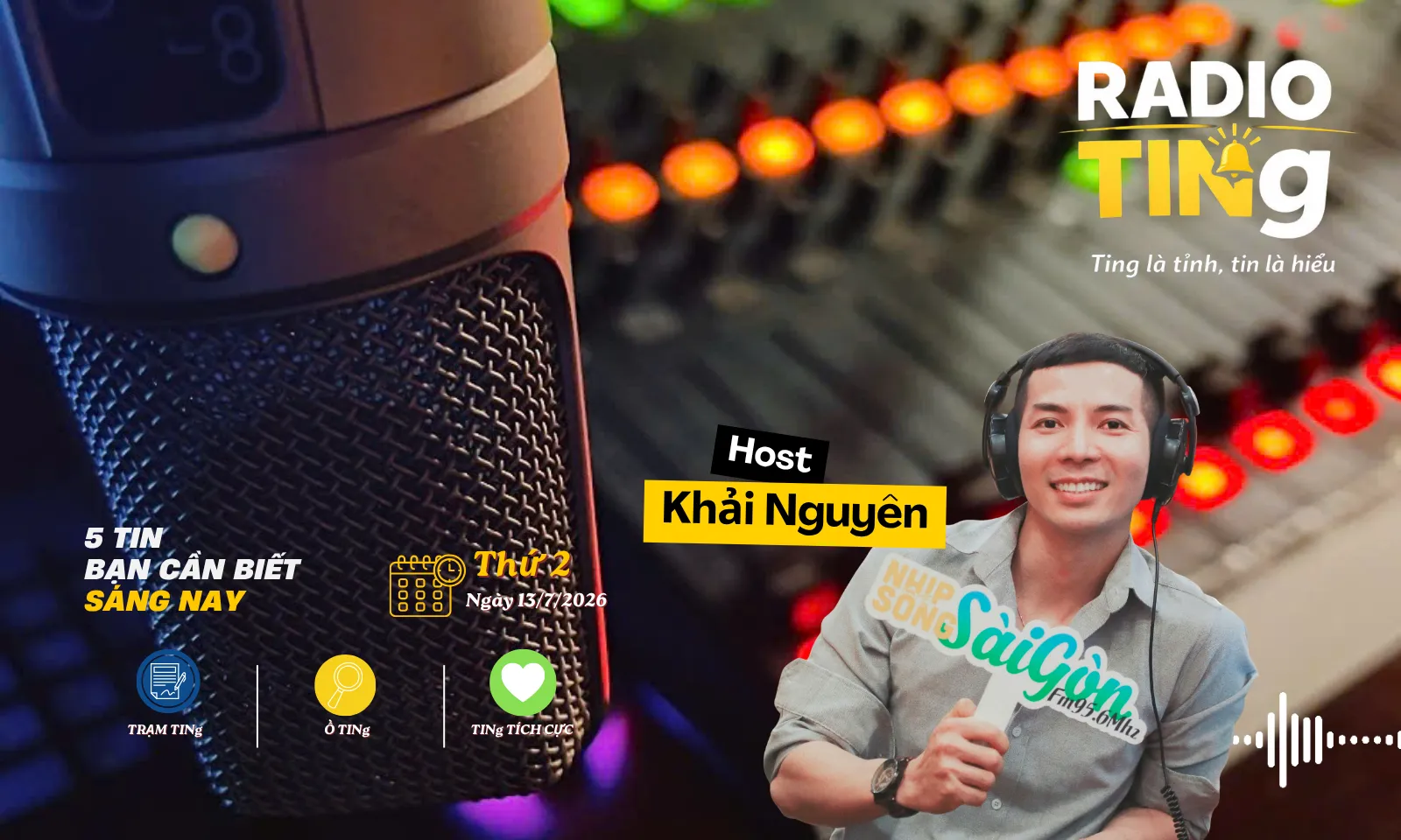 RADIO TINg 13/7: Tuần mới bắt đầu rồi, ở lại cùng RADIO TINg vài phút nhé!