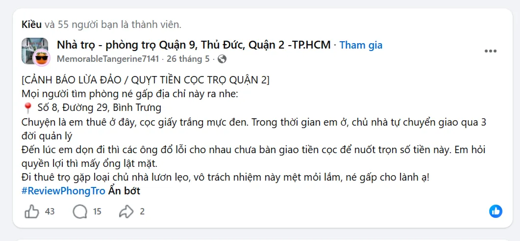 Lời cầu cứu được đăng trên mạng xã hội - Ảnh: Chụp màn hình